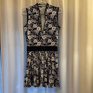 Floral Sleeveless Tennis Dress